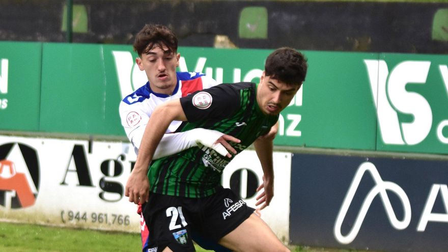 La Ertzaintza investiga insultos racistas al portero del Rayo Majadahonda en un partido de fútbol en Sestao