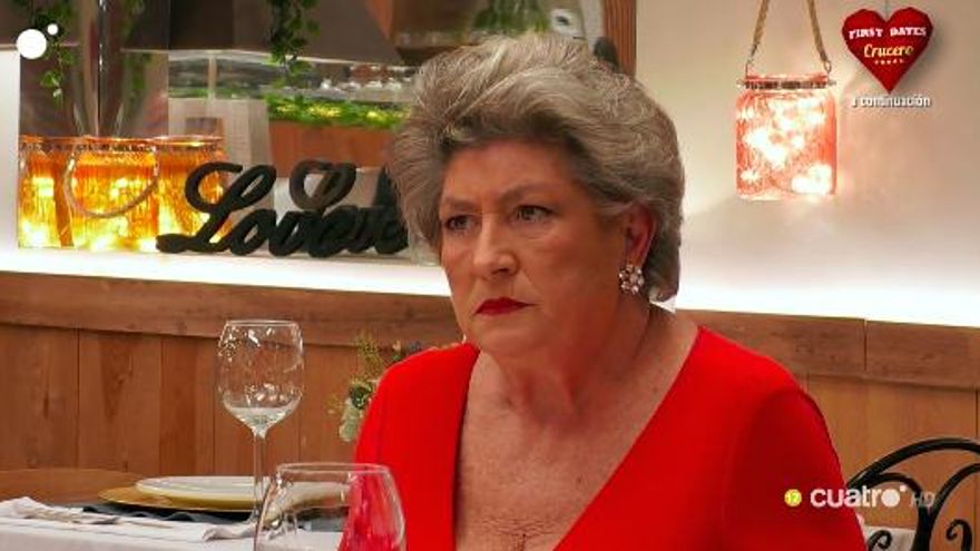 Marga, en su cita de 'First Dates'