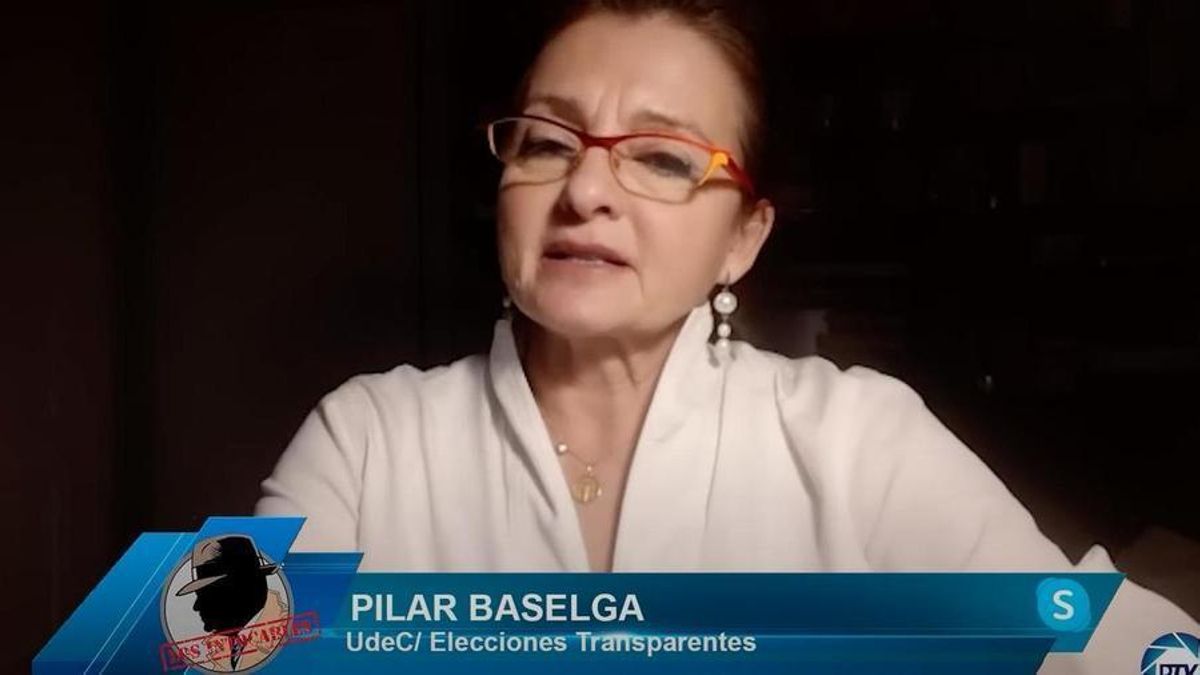 La tertuliana Pilar Baselga.