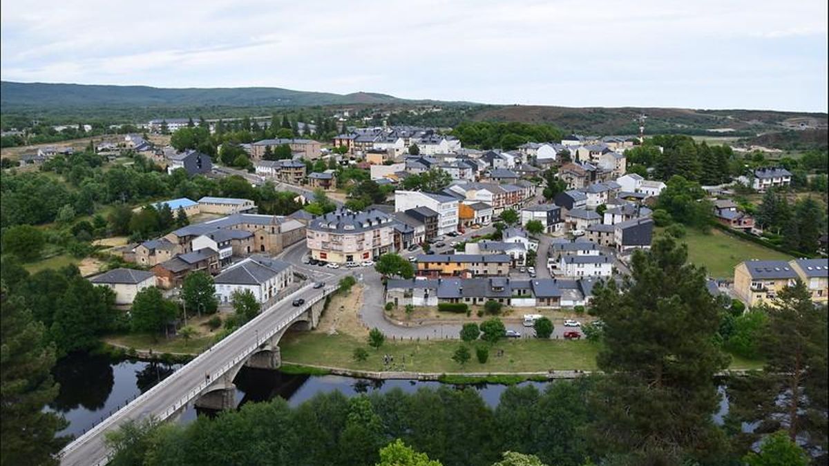 Vista panorámica de Puebla de Sanabria