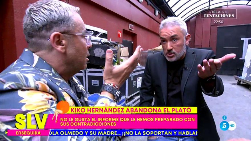 Kiko Hernández se reconcilió con 'Sálvame' tras una advertencia que puso en alerta a Jorge Javier
