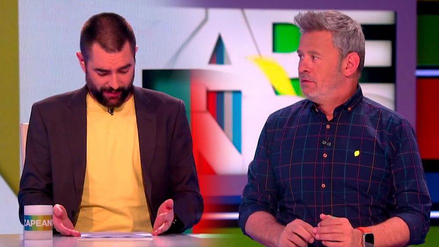 Dani Mateo y Miki Nadal se 'pican' por la derrota del Real Madrid: "No quería sacar el tema"