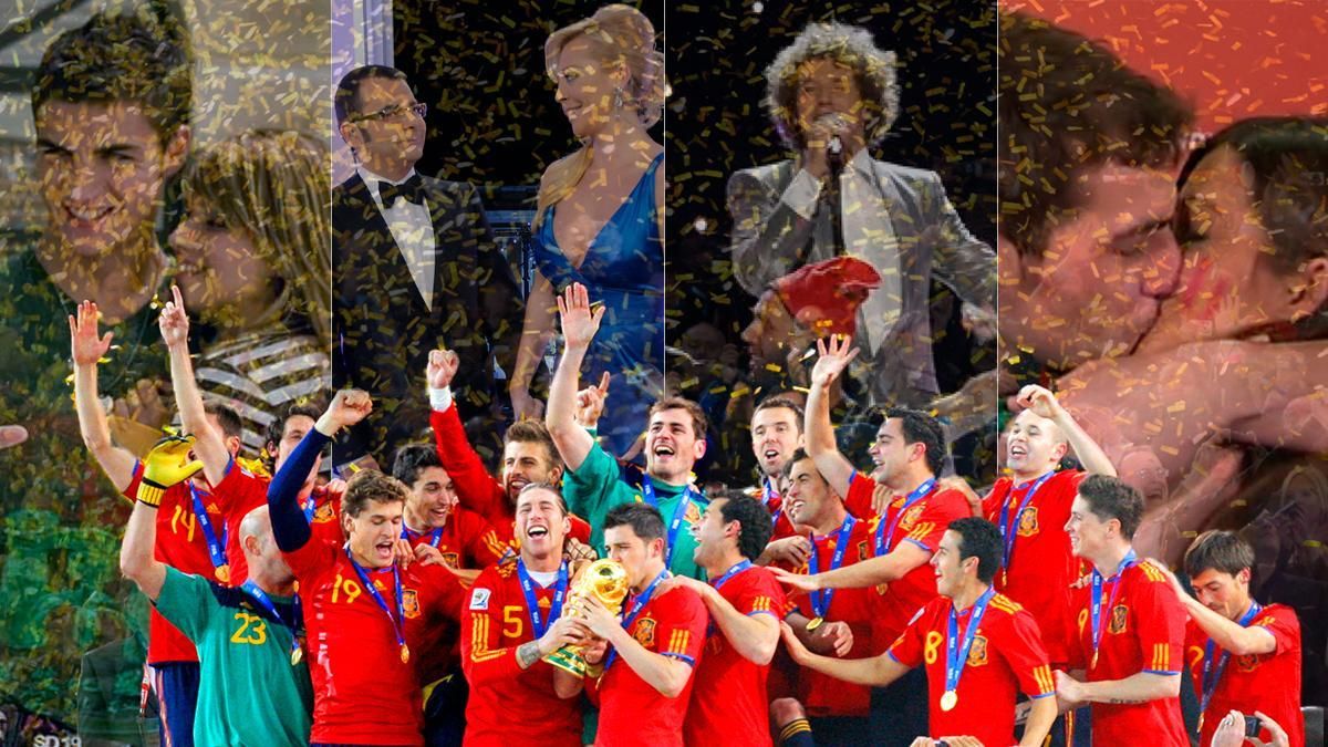 Así era la TV en 2010, el año en que España jugó (y ganó) su primera final del Mundial de fútbol