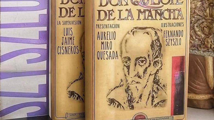 El Quijote ilustrado por De Szyszlo, joya de colección que busca llegar al rey de España