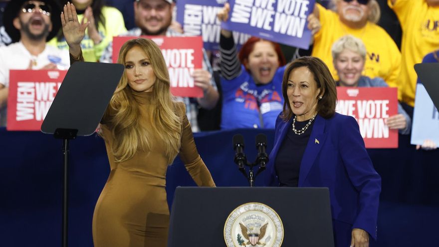 Maná, Bad Bunny, JLO y los Avengers expresan su apoyo a la campaña de Kamala Harris