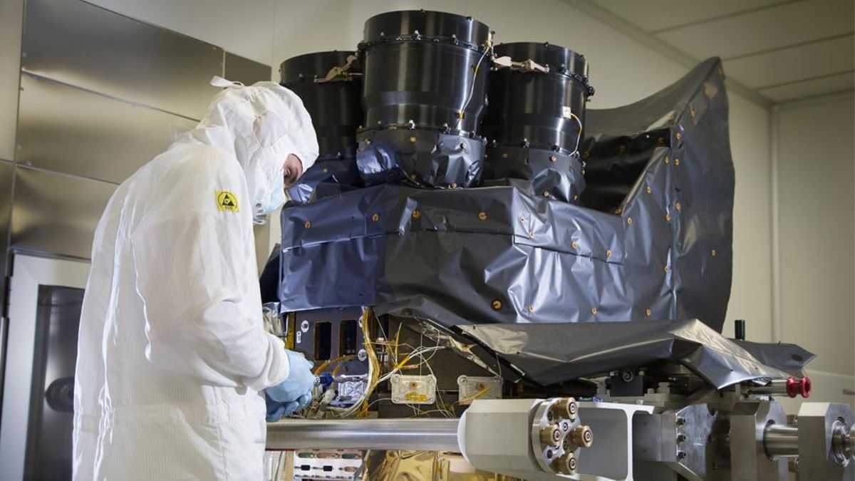Así es el Lightning Imager (MTG-LI), instalado en los satélites Meteosat de tercera generación