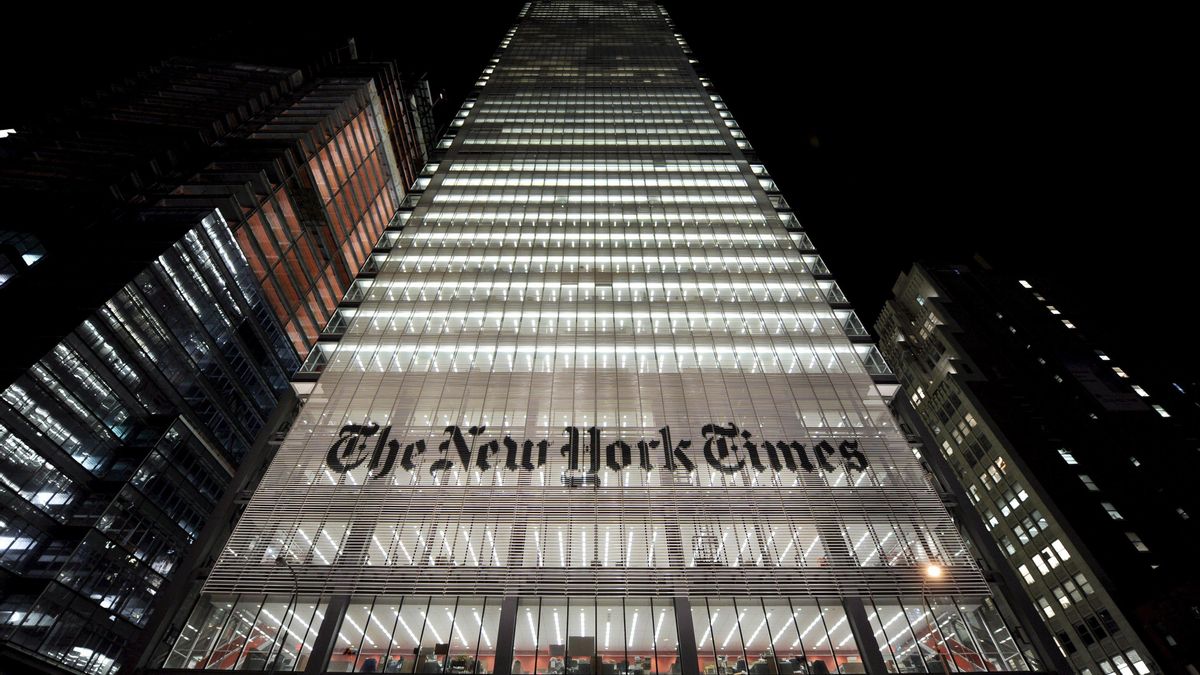 Imagen de archivo de la sede del New York Times en Nueva York (EEUU).