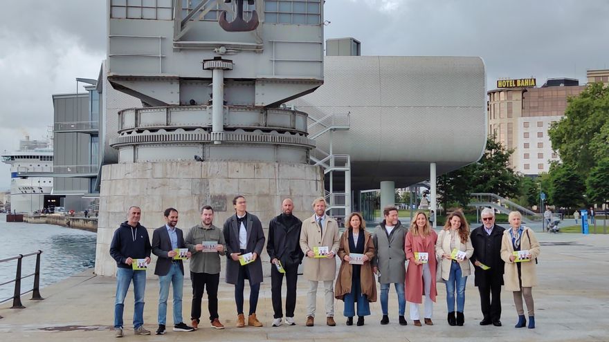 Presentación del programa del PRC en Santander con todos los miembros del equipo para la candidatura.