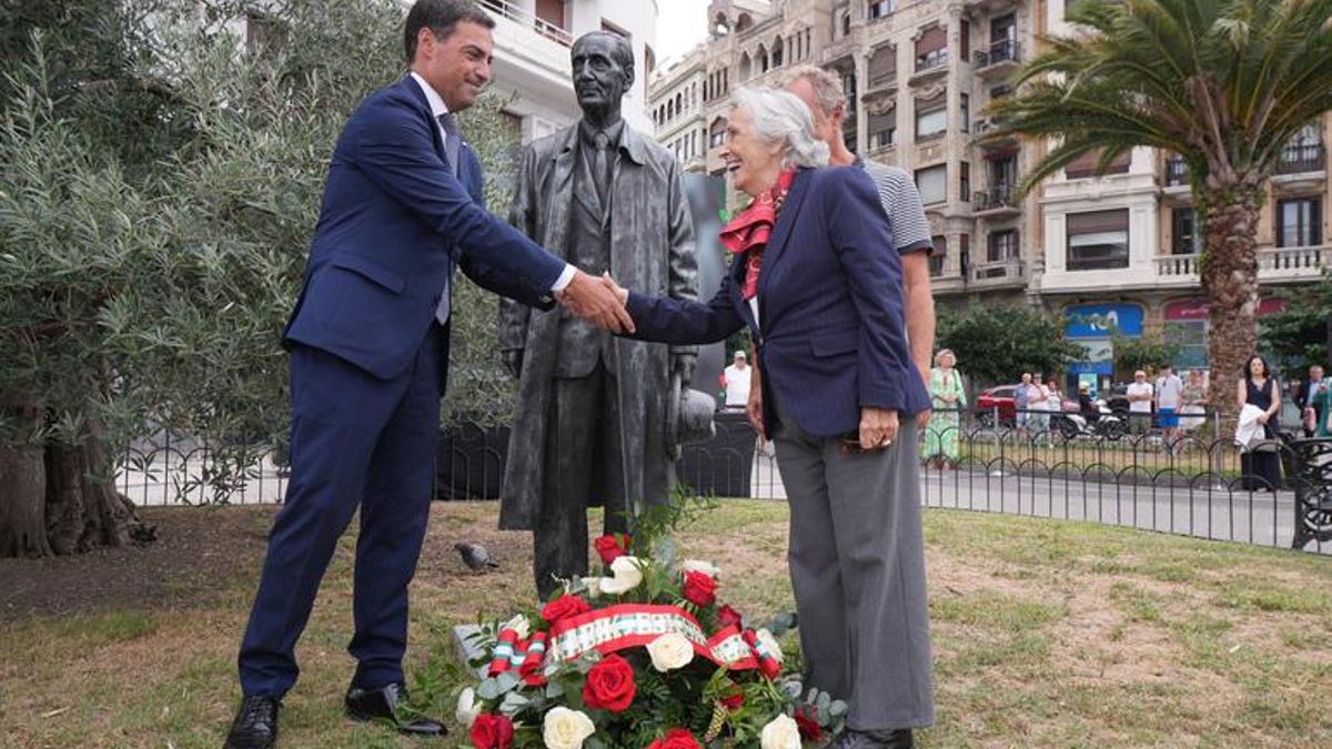 Homenaje a Leizaola, este lunes