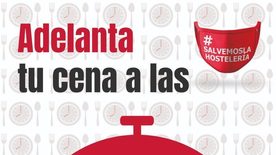 Cartel de Hostelería de España.
