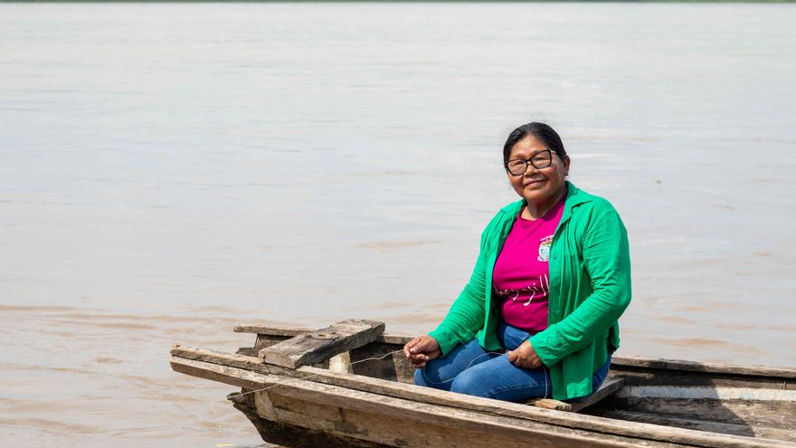 La lucha de la activista indígena peruana por su río amazónico que le ha valido un Goldman