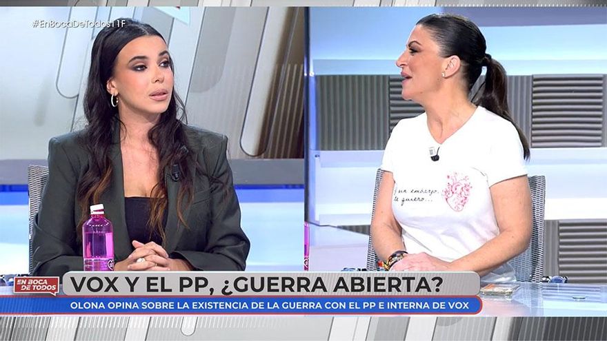 Nacho Abad para 'En boca de todos' tras la respuesta de Sarah Santaolalla a los ataques de Olona: "El problema de traer basura fascista"