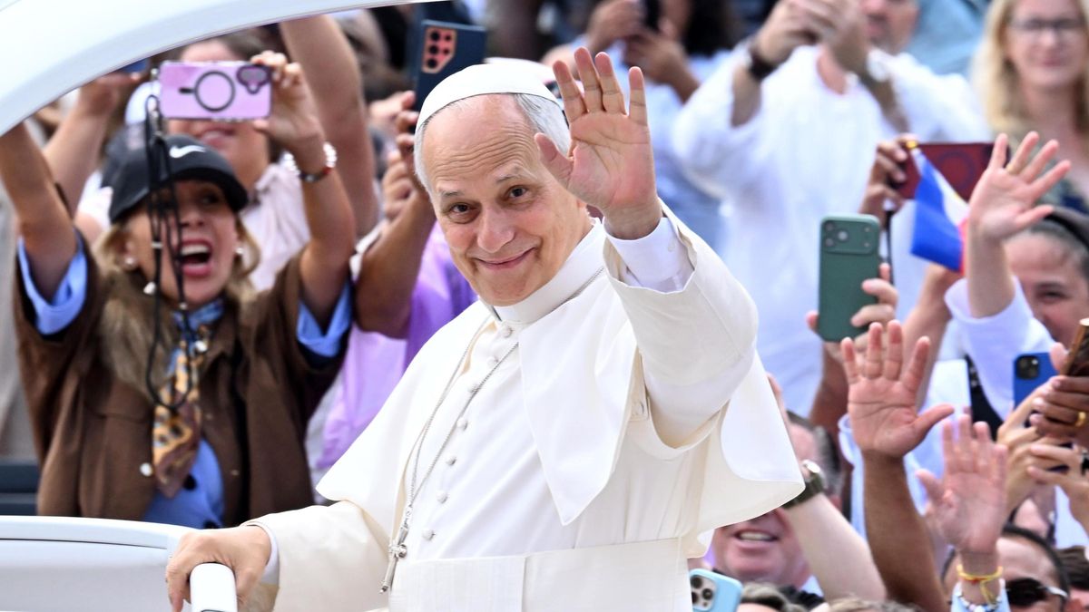 El papa León XIV.