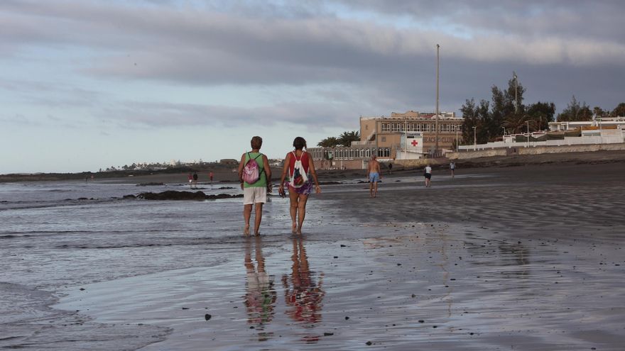 Playa de San Agustín. (ALEJANDRO RAMOS)