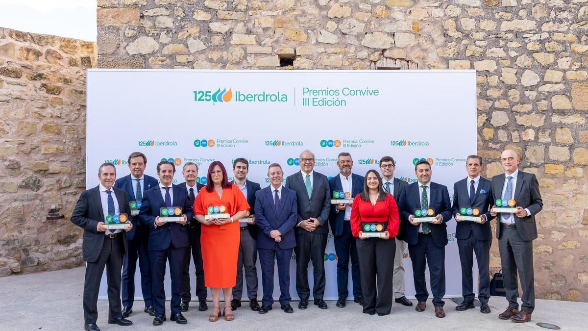 Sigüenza acoge los premios Convive Iberdrola 2026, que condecora iniciativas de convivencia ambiental, agraria y social con energías limpias