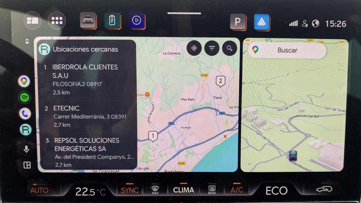 Todos los cargadores de coches eléctricos en una app integrada en Android Auto y Apple CarPlay