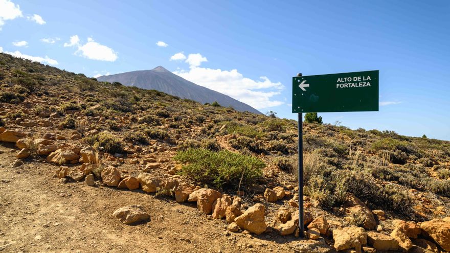 Foot access to Teide closed from this Saturday due to the alert for winds of up to 90 kilometers per hour