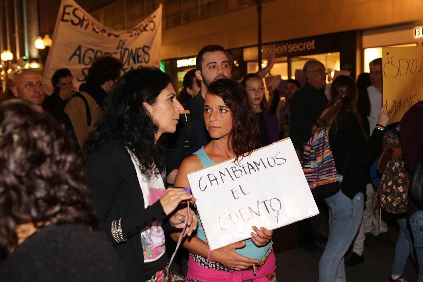 Manifestación por la igualdad en Las Palmas de Gran Canaria.(ALEJANDRO RAMOS)
