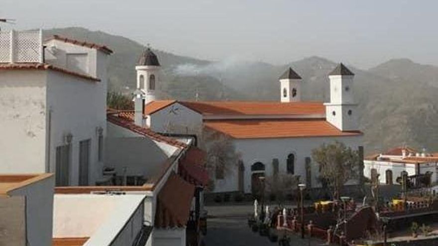 Conato de incendio en Tejeda
