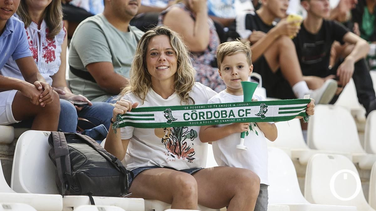Grada Blanquiverde del Córdoba CF - Málaga CF