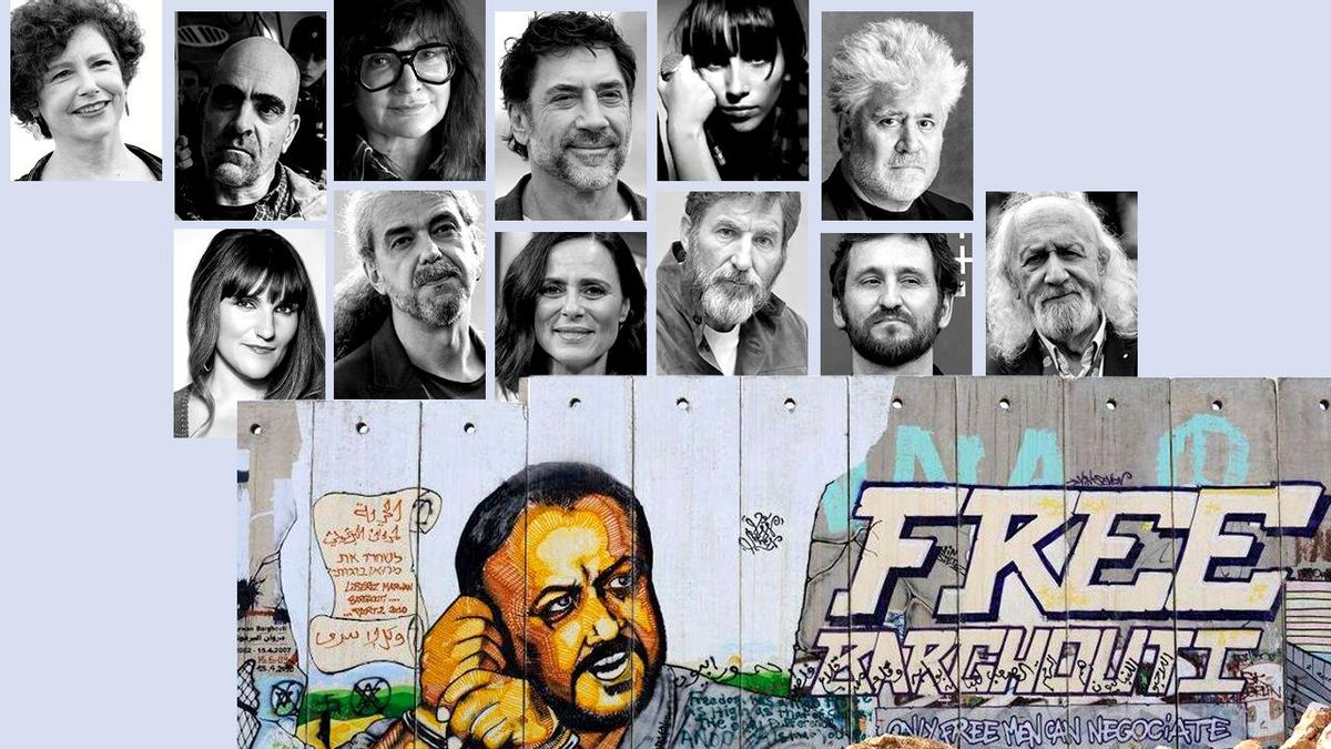 Destacadas firmas de artistas españoles se movilizan por la puesta en libertad del líder palestino Marwan Barghouti, encarcelado desde 2002 y víctima de palizas y malos tratos