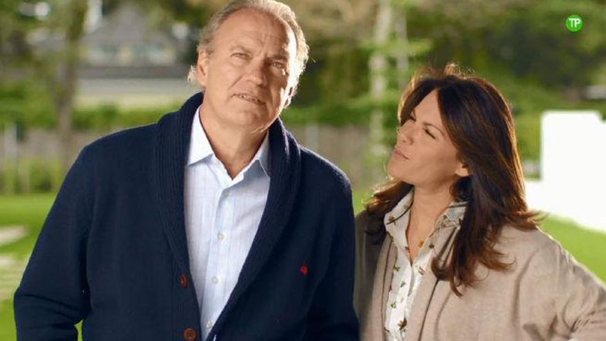 Bertín Osborne y Fabiola Martínez en Telecinco