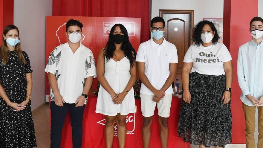 Michelle Márquez, nueva secretaria general de la Juventudes Socialistas de La Palma