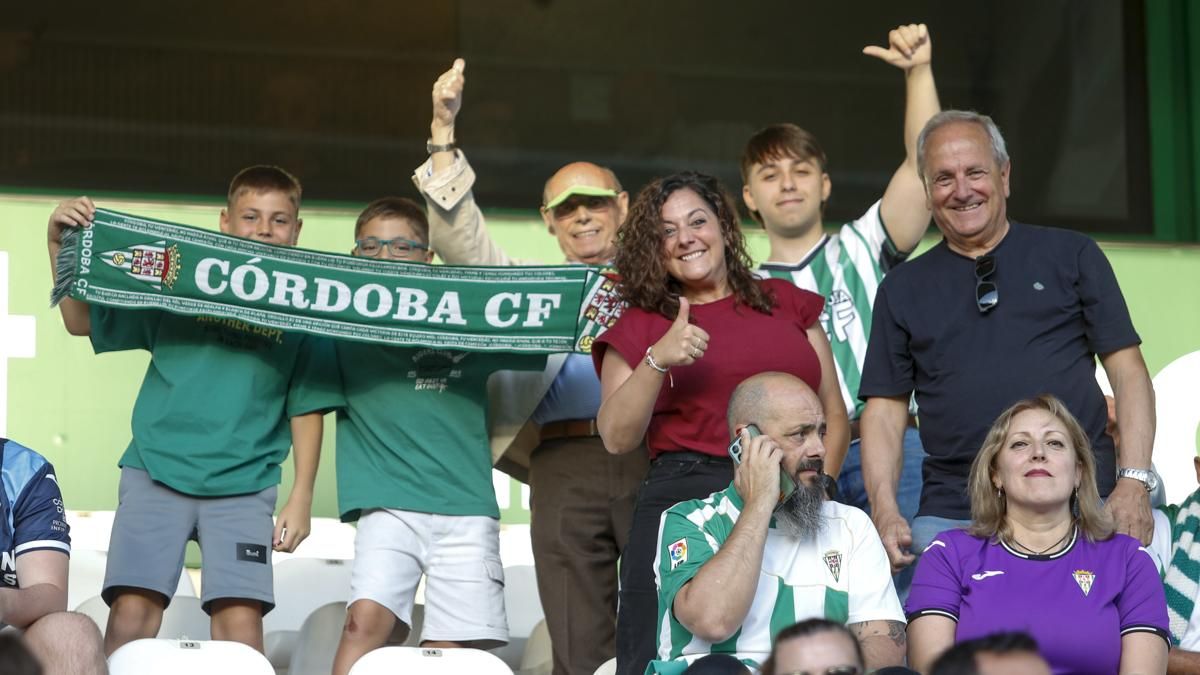Grada Blanquiverde del Córdoba CF - Albacete BP