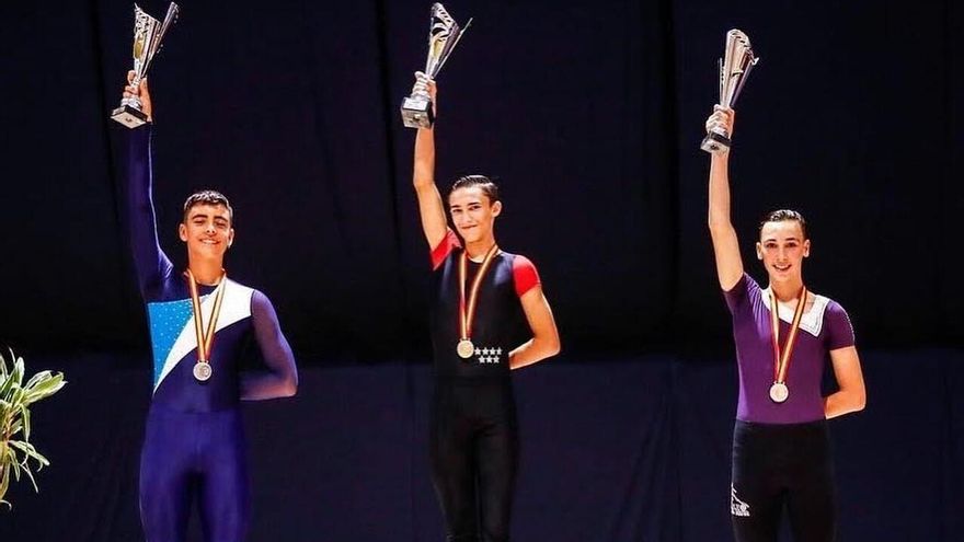 Podio para Carlos Prieto en el Campeonato de España Cadete de Patinaje Artístico Sobre Ruedas