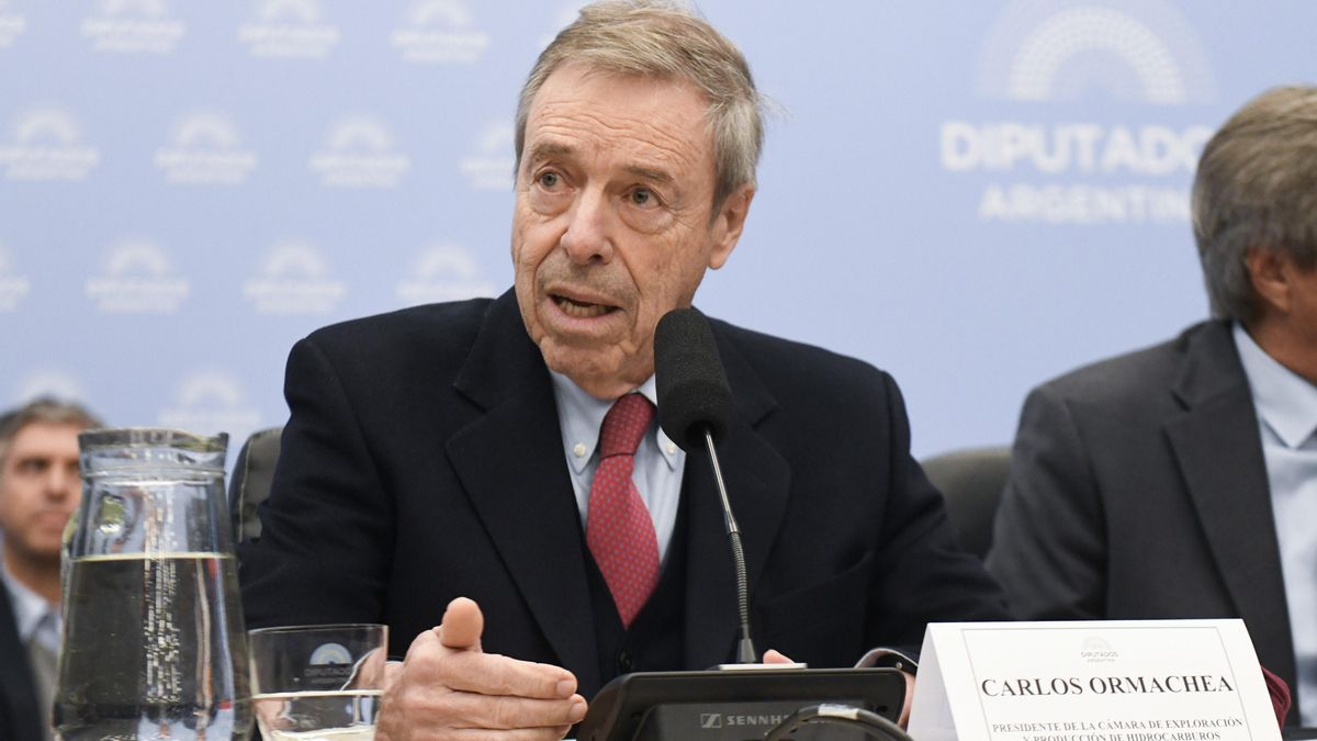 El presidente de la Cámara de Exploración y Producción de Hidrocarburos, Carlos Ormachea, expuso sobre los beneficios que trajo a su sector e RIGI.