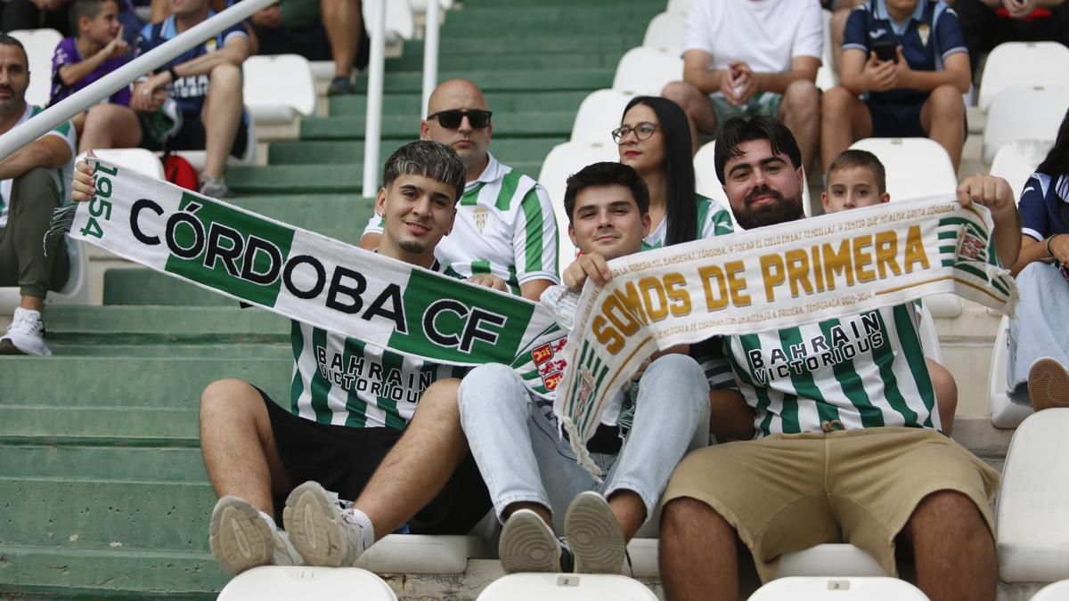 Grada Blanquiverde del Córdoba CF - UD Almería