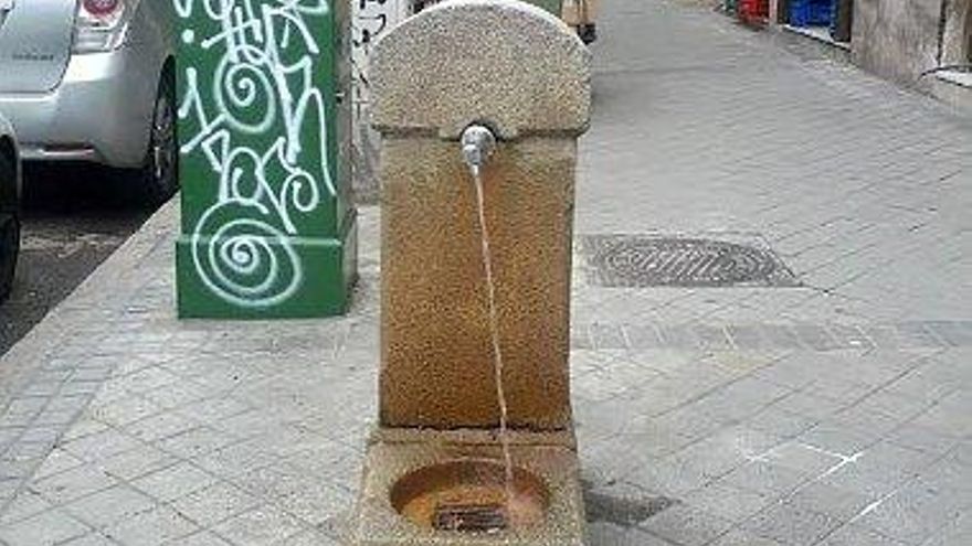 Fuente en Santa Cruz de Marcenado