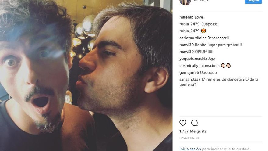 Instagram de Miren Ibarguren