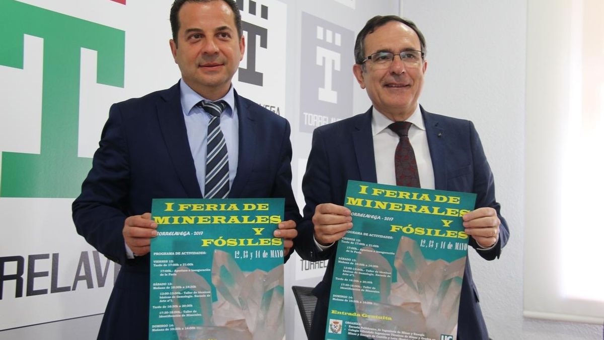 Torrelavega acogerá el fin de semana la I Feria de Minerales y Fósiles de Cantabria