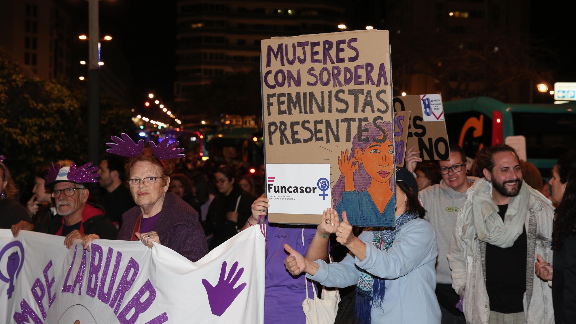 Así se vivió el 8M en Gran Canaria