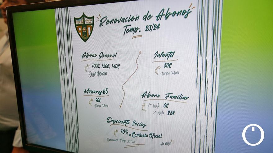 Campaña de abonados del Córdoba Patrimonio de la Humanidad