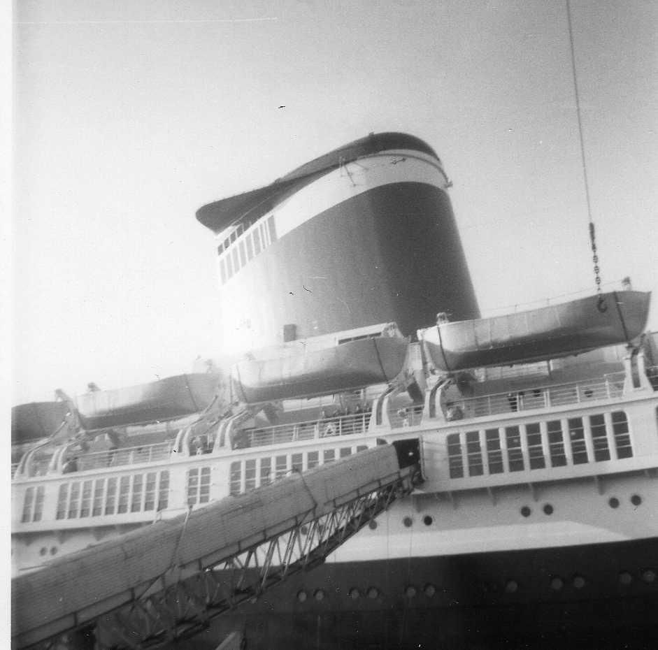 El SS United States se construyó entre 1950 y 1952