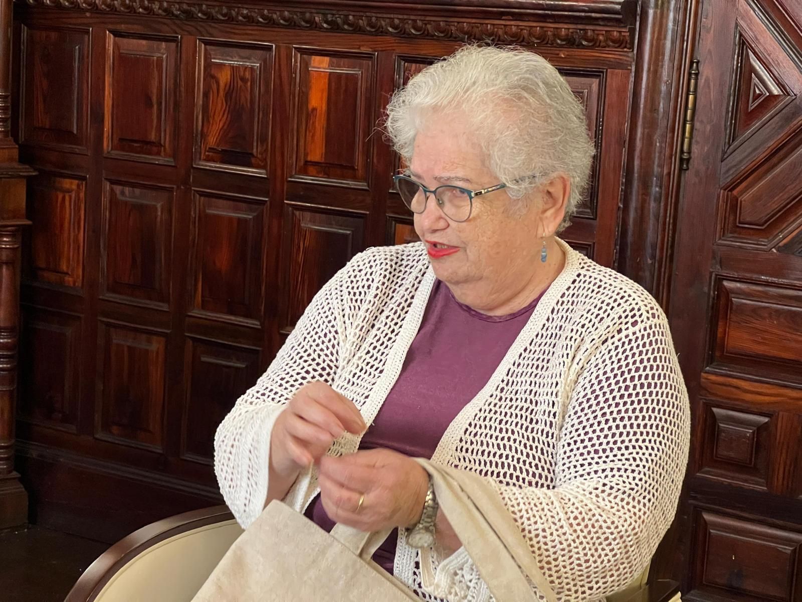 María Pilar Sánchez González, Mujer Destacada del Municipio de Santa Cruz de La Palma 2024 | Foto: Carlos Hernández Díaz