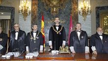 Acto de apertura del año judicial en septiembre de 2014
