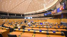 Pleno del Parlamento Europeo del 16 de abril de 2020.