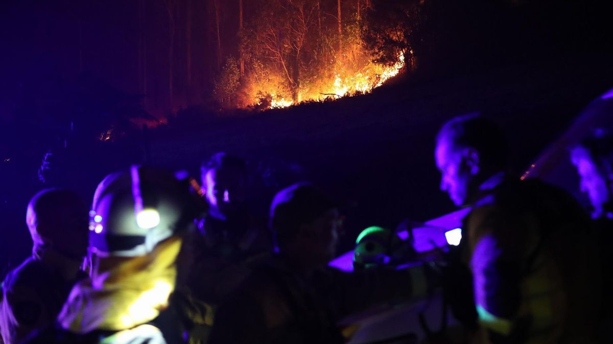 Dos de los brigadistas quemados en el incendio de Barreiros (Lugo) reciben el alta y tres permanecen ingresados
