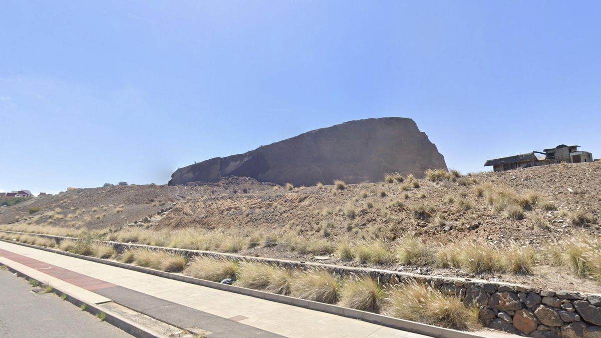 La Montaña de Taco, en Santa Cruz de Tenerife.