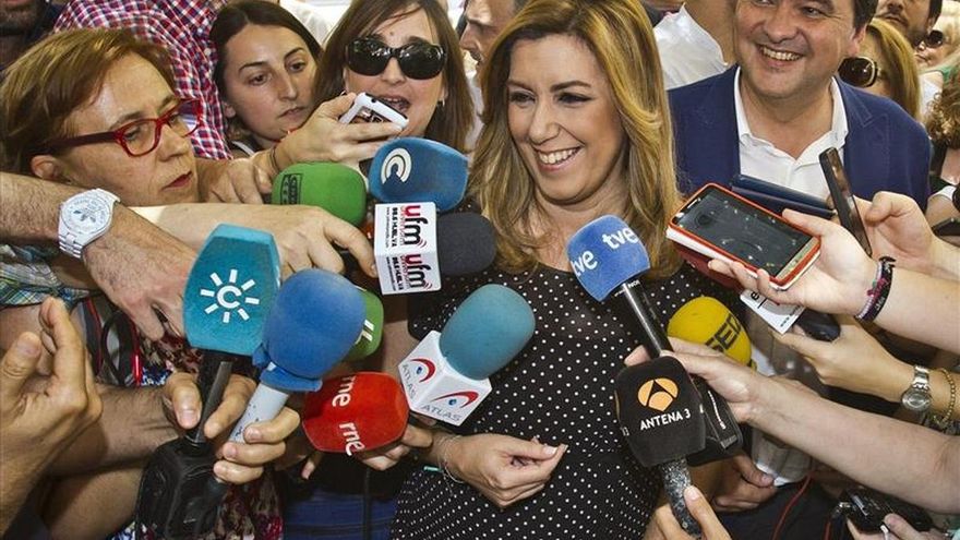 Pedro Sánchez sigue en Andalucía mientras Susana Díaz viaja a Asturias