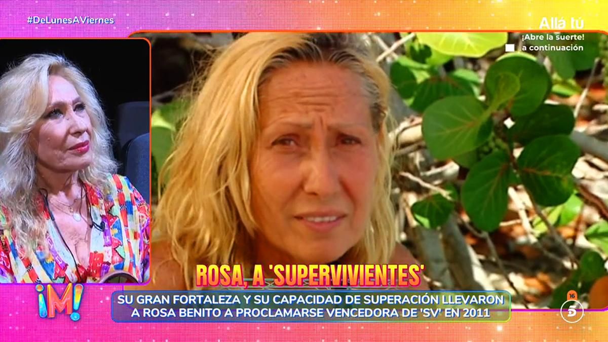 Rosa Benito vuelve a 'Supervivientes'