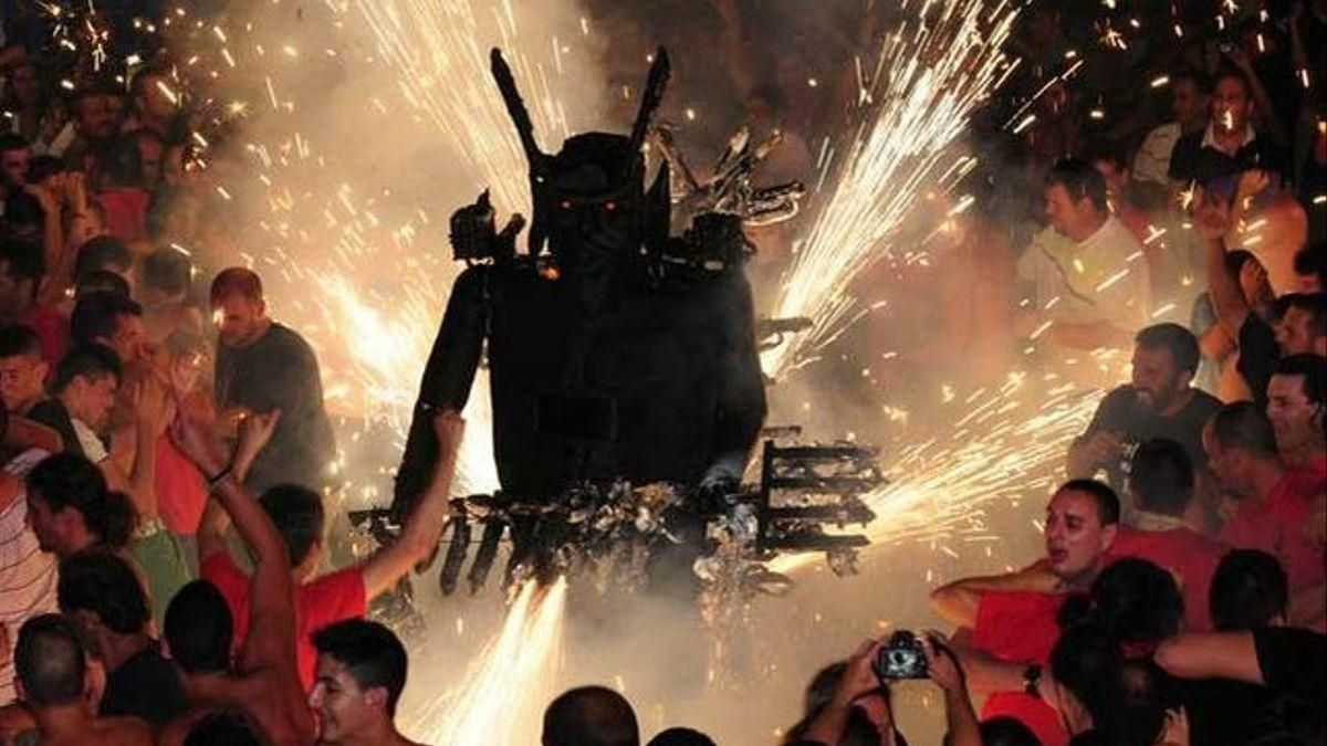 Imagen de archivo de la Danza del Diablo.