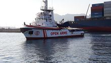 Barco de Open Arms atraca en Motril para un periodo que dependerá de las emergencias humanitarias
