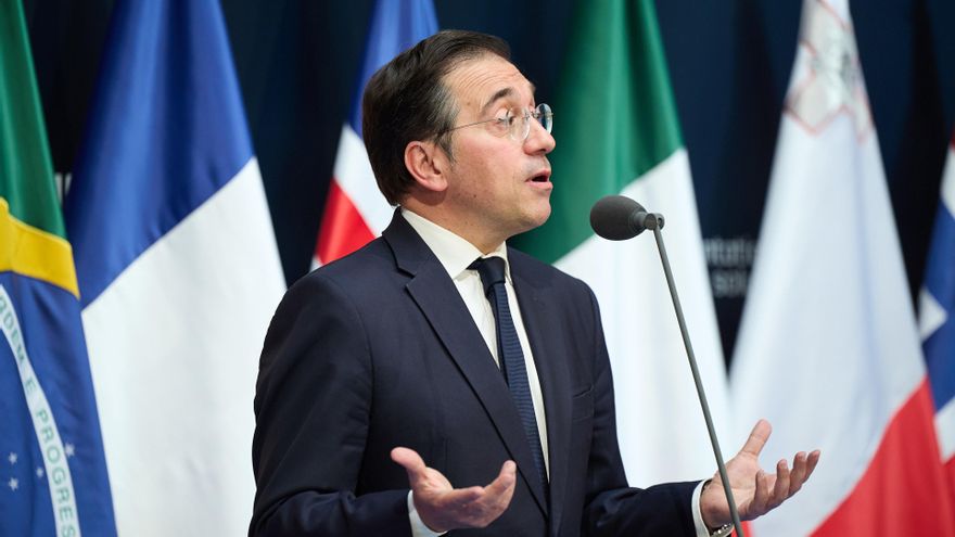 Archivo - El ministro de Asuntos Exteriores, Unión Europea y Cooperación, José Manuel Albares