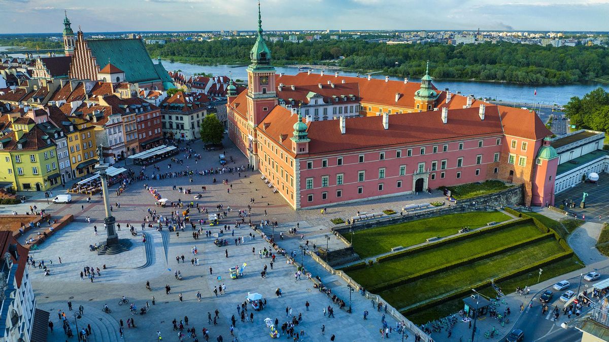 Plaza del Castillo, Varsovia