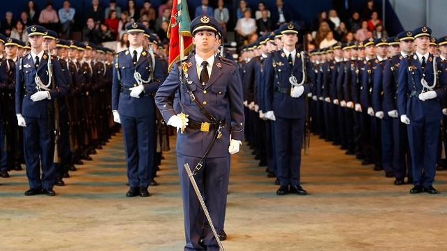 Cadetes de la Academia Básica del Aire de La Virgen del Camino. Foto: Carlos S. Campillo / ICAL.