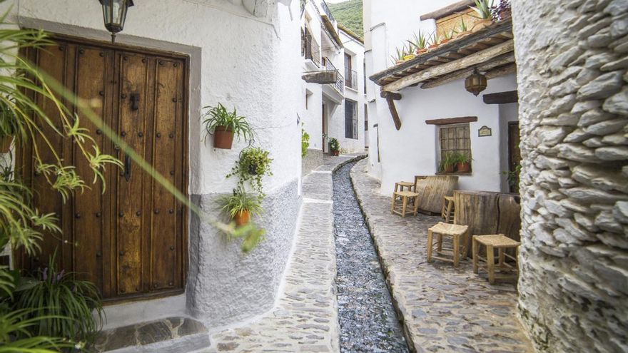 Aunque suenen a gallego, los nombres de estos pequeños pueblos de La Alpujarra procederían de la lengua mozárabe